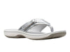 Clarks Brinkley Sea Cloudsteppers™ - Silver upper view
