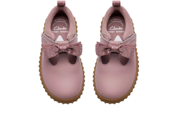 Clarks Cove Bow T - Dusty Pink top