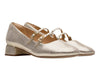 Clarks Daiss 30 Shine - Champagne Interest upper view