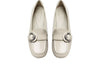Clarks Daiss 30 Trim in Ivory top view