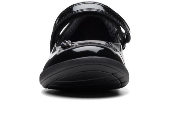 Clarks Etch Space K F - Black Patent 
