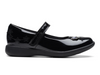 Clarks Etch Space K F - Black Patent 