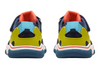 Clarks Feather Track T - Navy Combo on white background back view