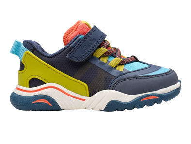 Clarks Feather Track T - Navy Combo 