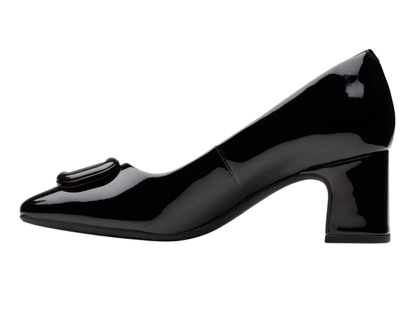 Clarks Fernie Trim - Black Patent