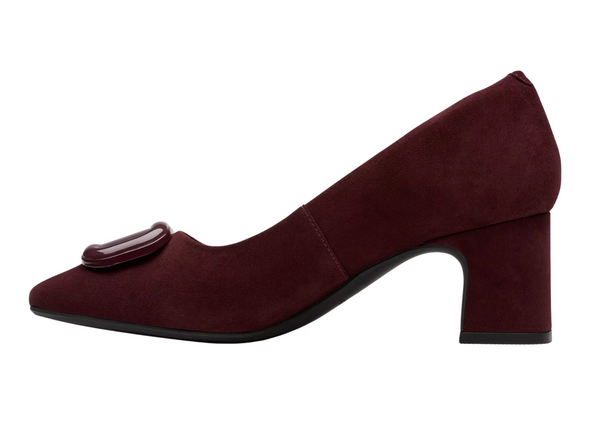 Clarks Fernie Trim - Merlot Suede