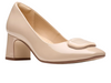 Clarks Fernie Trim - Sand Patent
