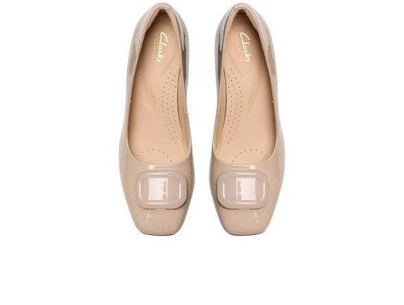 Clarks Fernie Trim - Sand Patent