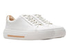 The Clarks Hollyhock Walk in Off White upper view