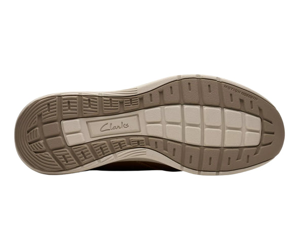 Clarks Motion Trek EZ - Dark Tan sole view