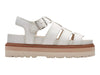 Clarks Orianna Twist in Off White outer view