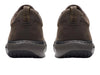 Clarks PRO Lace in Dark Brown Tumbled back view