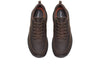 Clarks PRO Lace in Dark Brown Tumbled top view
