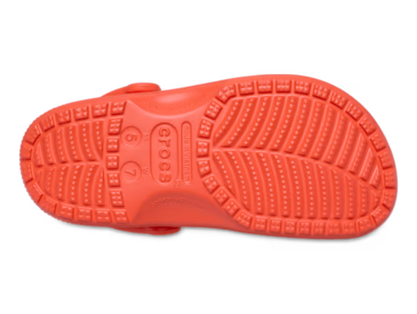 Crocs Classic Clog 10001 6ZW - Starfish sole view on white background