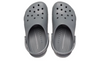 Crocs Classic Clog 206991 - Charcoal Grey top view on a white background.