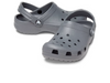 Crocs Classic Clog 206991 - pair of Charcoal Grey crocs, upper view on a white background 