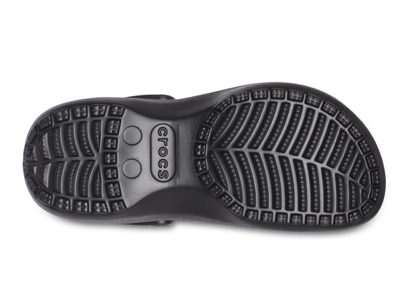 Crocs Classic Platform Clog 206750 in Black Sole view