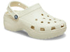 Crocs Classic Platform Clog 206750 in Off White Upper 1 View