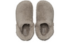 Crocs Cozzzy Slipper 209386-195 - Mushroom in shearling top view with back strap on white background
