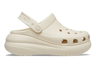 Crocs Crush Clog 207521-2Y2 in Bone outer view