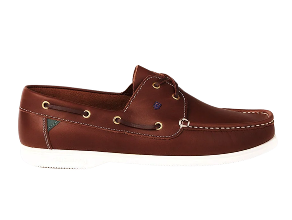 Dubarry Admiral Deck Shoe - Brown outer view