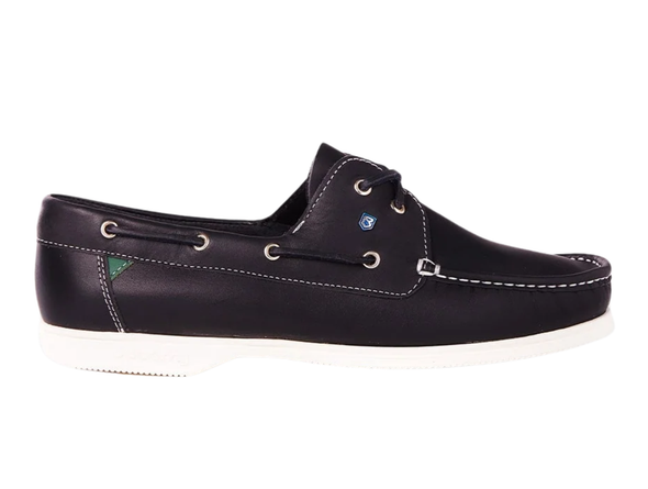 Dubarry Admiral Deck Shoe - Navy outer view