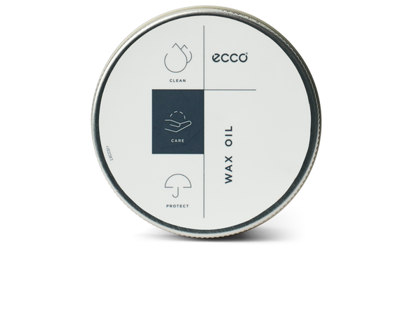 Ecco wax oil packaging on a white background