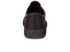 Ecco S7 Teen 780013-51052 laced Black shoe on white background
