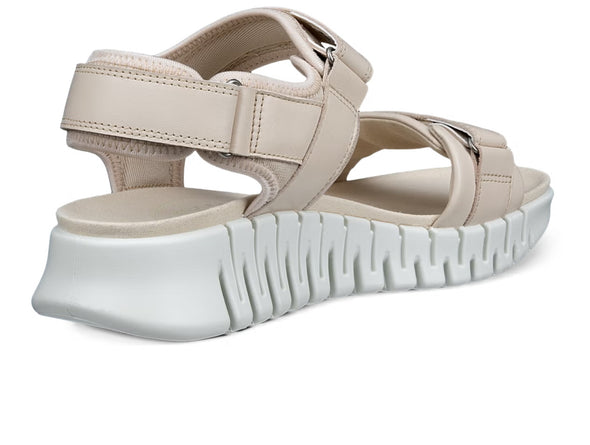Ecco Gruuv Sol 213103-01378 - Limestone  back view