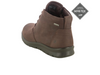 Ecco 215583-61290 Babette Lo GTX - Garnet back view of brown ankle boot on white background. 