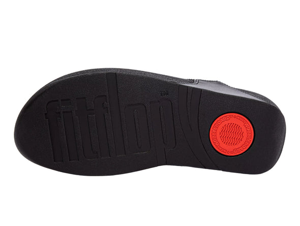 Fitflop Lulu Glitter Toe Post X03-399-050 - Midnight Navy sole view