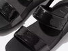 FitFlop Lulu Glitter Back Strap - Black upper view