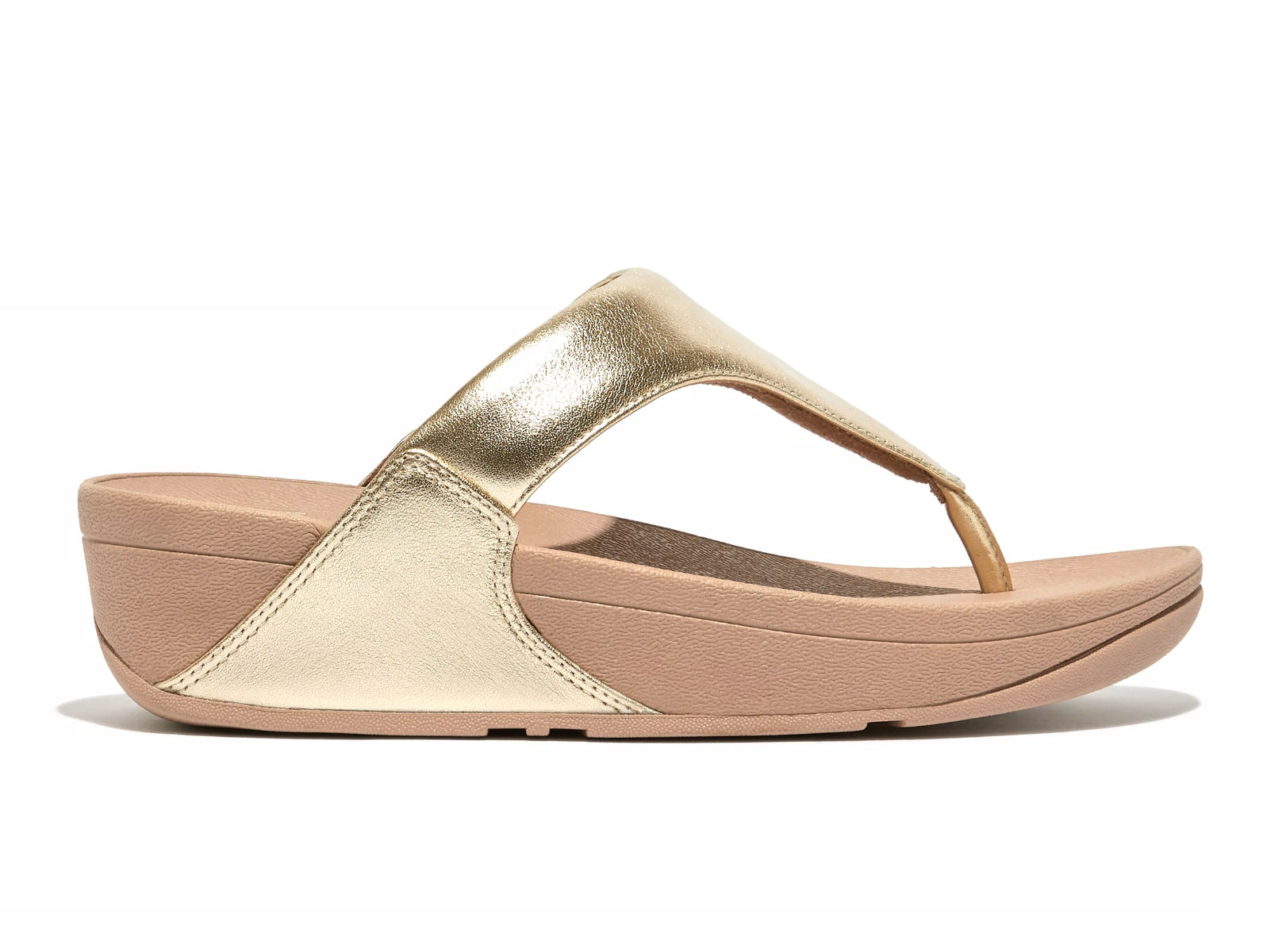 Fitflop Lulu Leather Toe Post | Platino | Ladies Sandals at Walsh Brothers  Shoes, Tralee