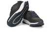 Fluchos F2013 Arion - Blue laced sneaker with a white sole on a white background sole view