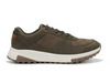 Fluchos F2013 Arion - Green laced sneaker with a white sole on a white background