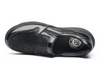 G-Comfort S-2723SF - Black patent slip-on shoe on a white background top view