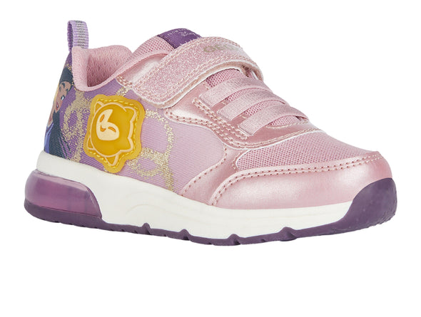 GEOX Spaceclub Girl J458VA in pink light prune upper 1 view