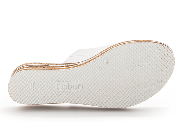 Gabor 24.650.21 Trixie in White sole view
