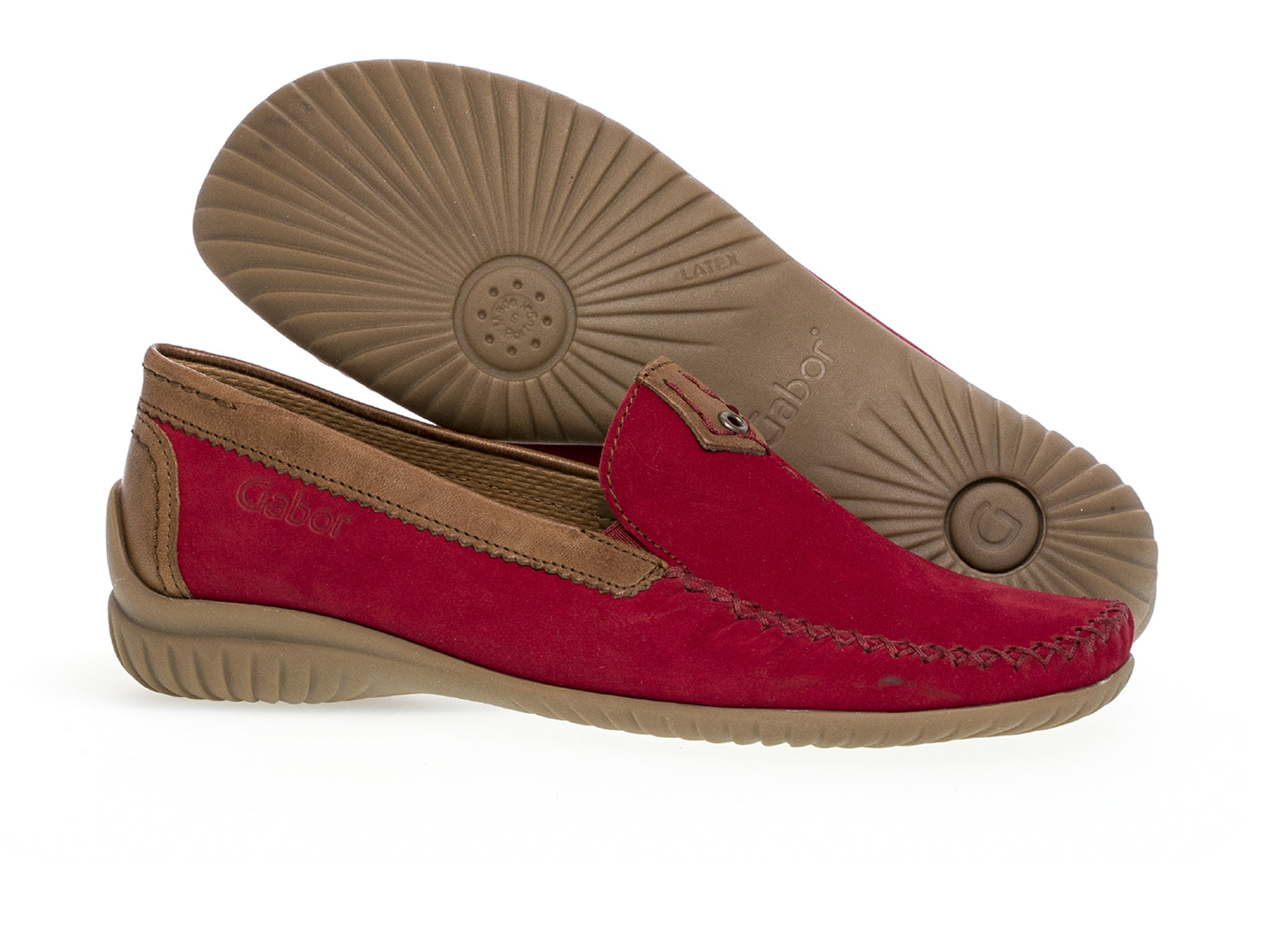 Gabor 26.090.48 Red Ladies Shoes at Gabor Shoes Ireland Walsh Brothers Shoes
