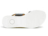 Gabor 62.744.57 Aviemore Black leather sandal, open-toe, Velcro strap, buckle detail, G-width fit sole