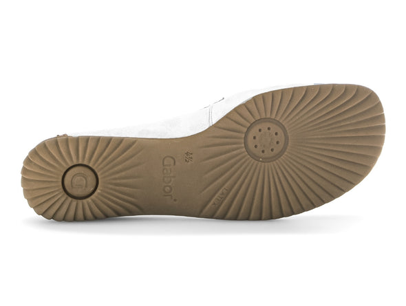 Gabor 66.090.50 California - White Silver sole view