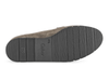 Gabor 72.415.30 Bea - Truffle suede loafer with a decorative buckle on a white background sole view