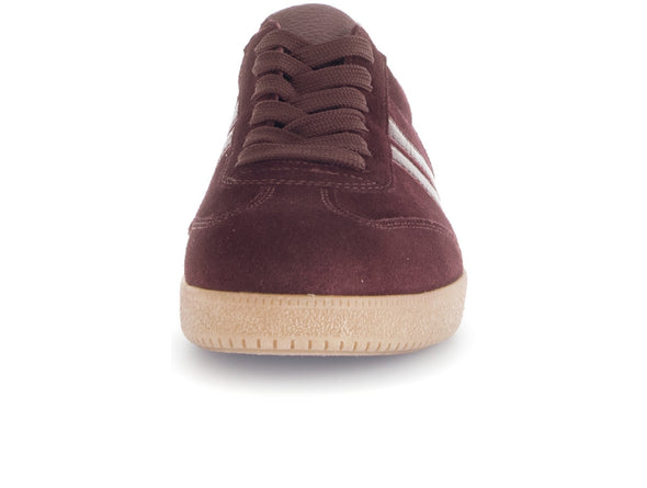 Gabor 73.300.15 West wine sneaker, beige sole on whit background