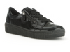 Gabor 73.334.97 Black Patent shoe with platform sole on white background