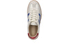 Gant Cuzima 30531952 G319 - White Red Blue. Laced retro sneaker with a gum sole, leather and suede top view. 