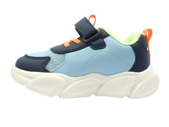 Garvalin 251856 Bluey sneakers in blue with a White background inner view