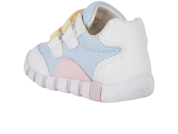 Geox B3558A Iupidoo Baby in Crystal White upper 2 view