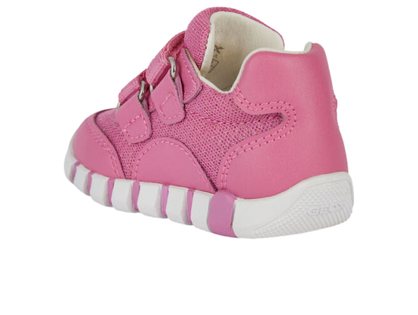 Geox B3558A Iupidoo Baby in Pink Yellow upper 2 view