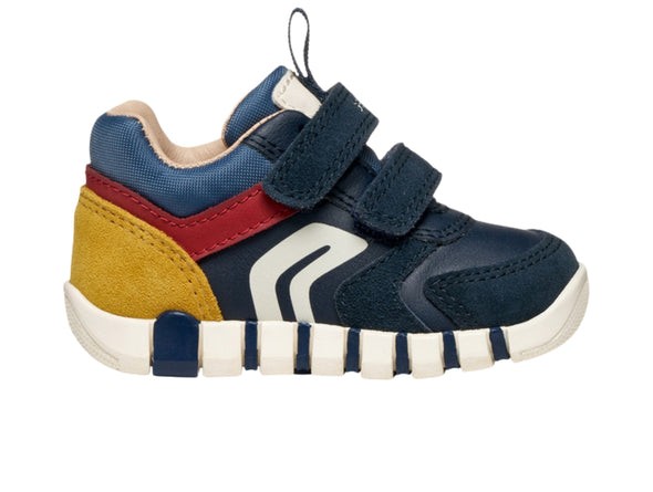 Geox B Iupidooo B3555D - Navy Dark Red outer view