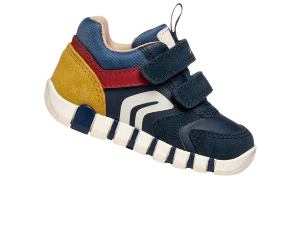 Geox B Iupidooo B3555D - Navy Dark Red upper 1 view